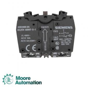 SIEMENS  3SB3400-0A  Contact Block