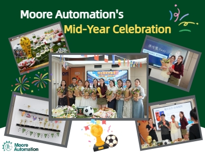 Working Together for Greater Success: Moore Automation's Mid-Year Celebration and Employee Recognition Ceremony