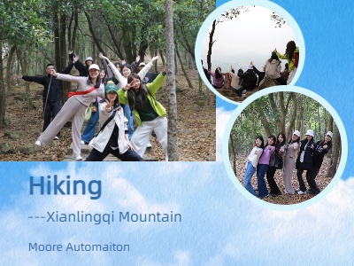 Moore Company Employees' March 21st Hiking Activity at Xianling Qishan Mountain