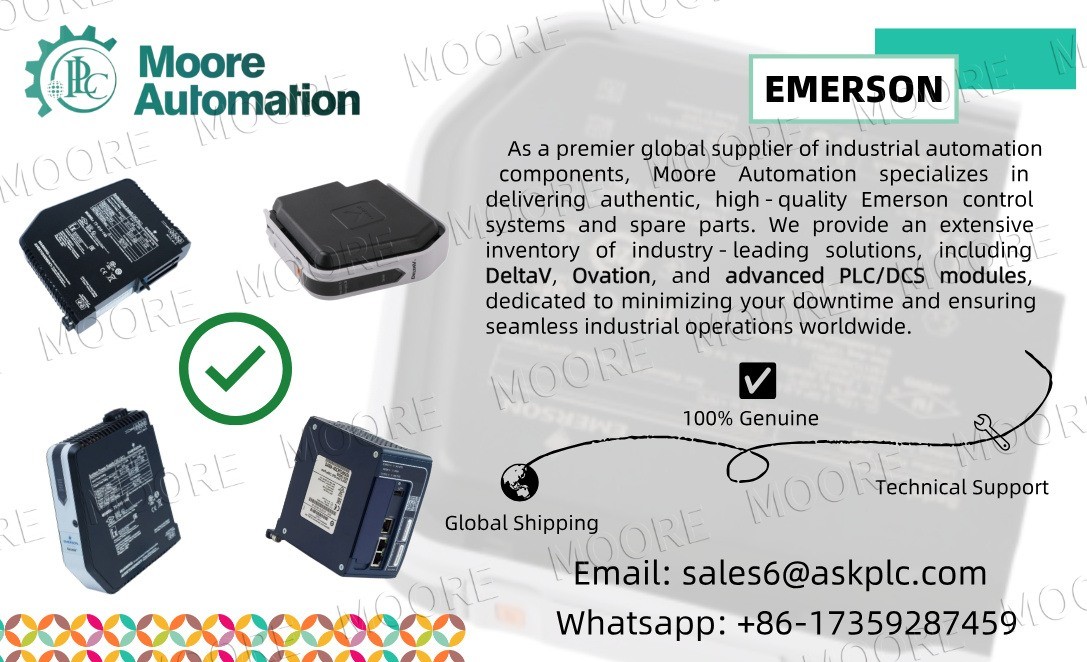EMERSON PACSystems RX3i IC695CPE330: High-Performance Edge-Ready Controller for Advanced Industrial Automation and Multi-Tier Communications